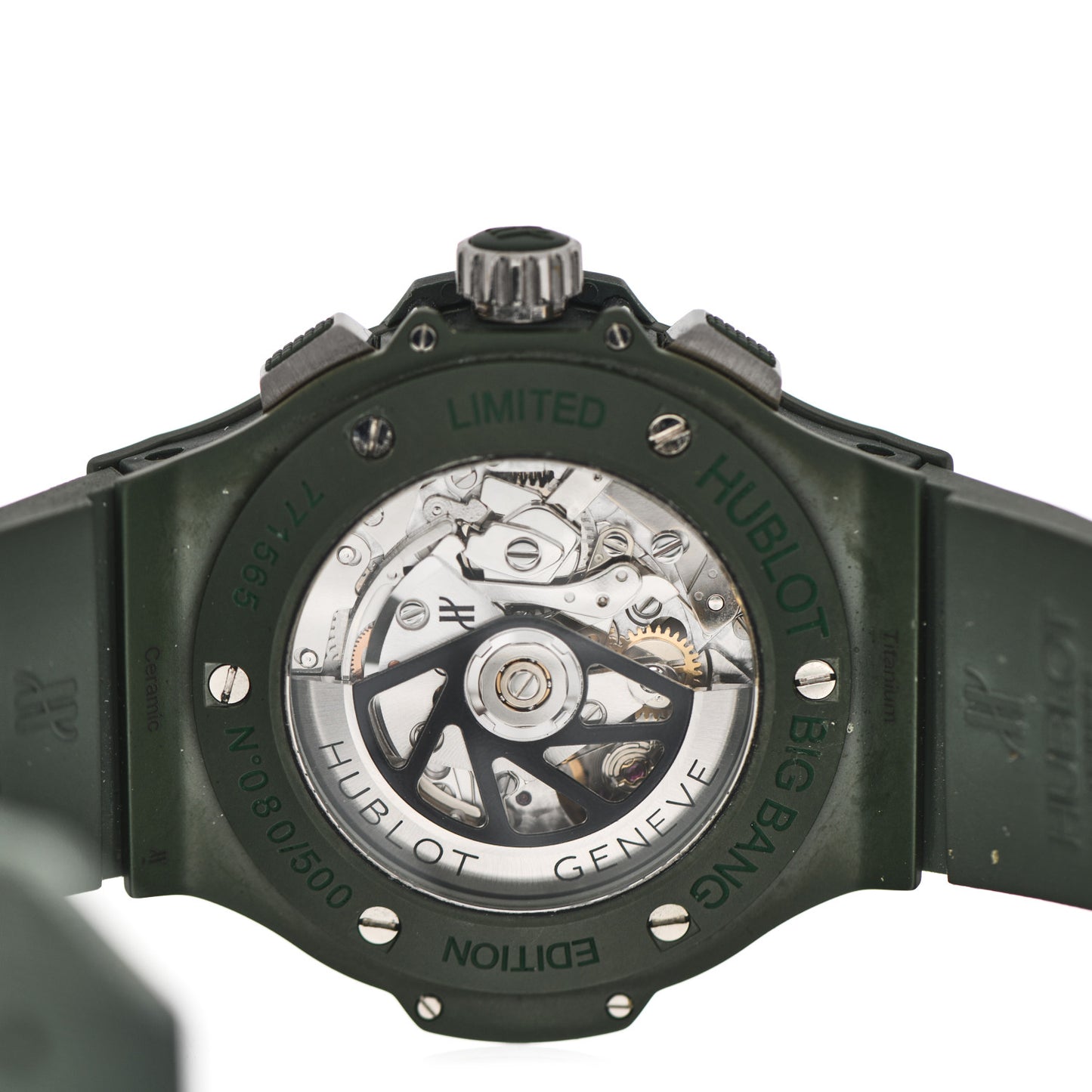 Ceramic Rubber 44mm Big Bang "All Green" Limited Edition Automatic Watch Green 301.GI.5290.RG