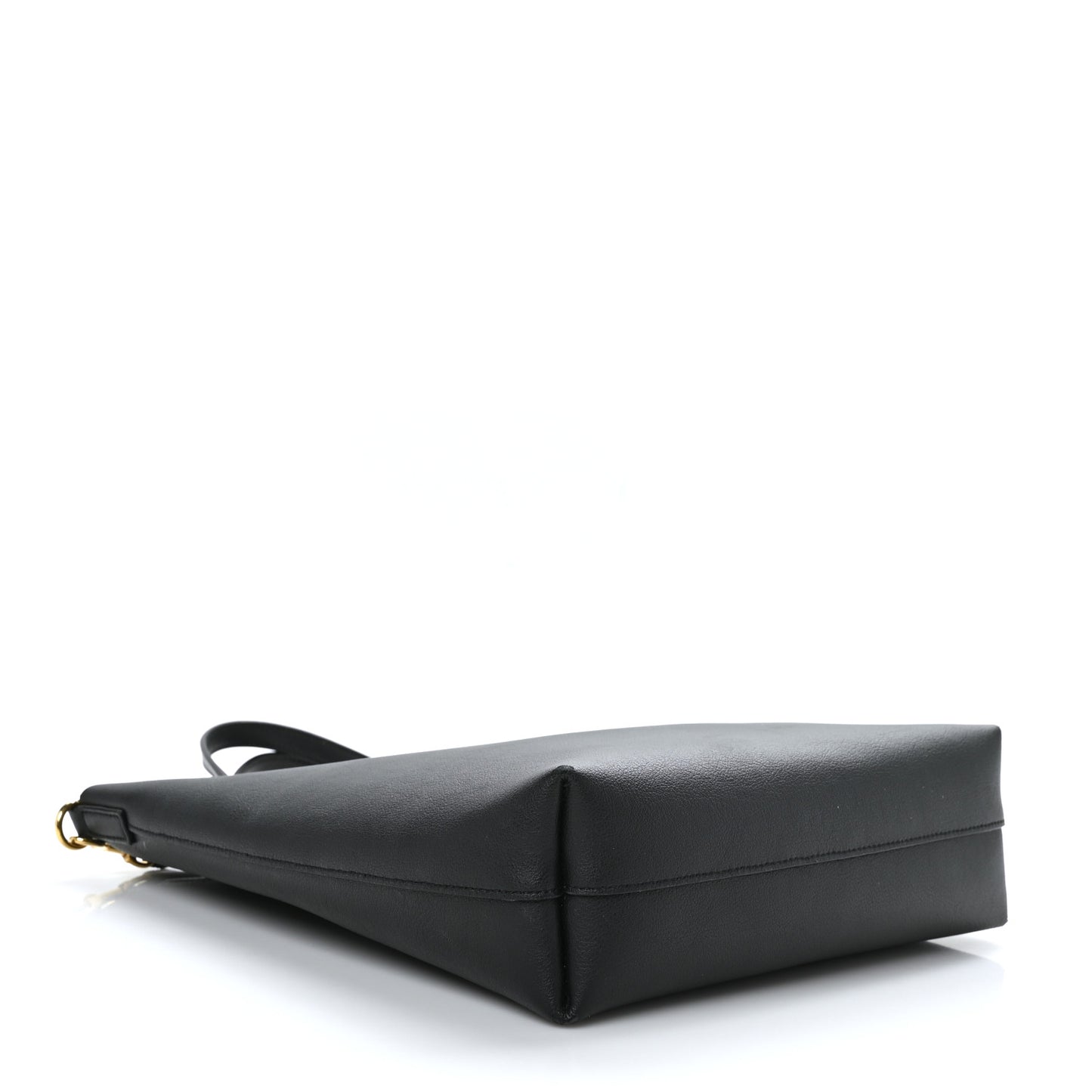 Calfskin Toy Shopping Tote Black
