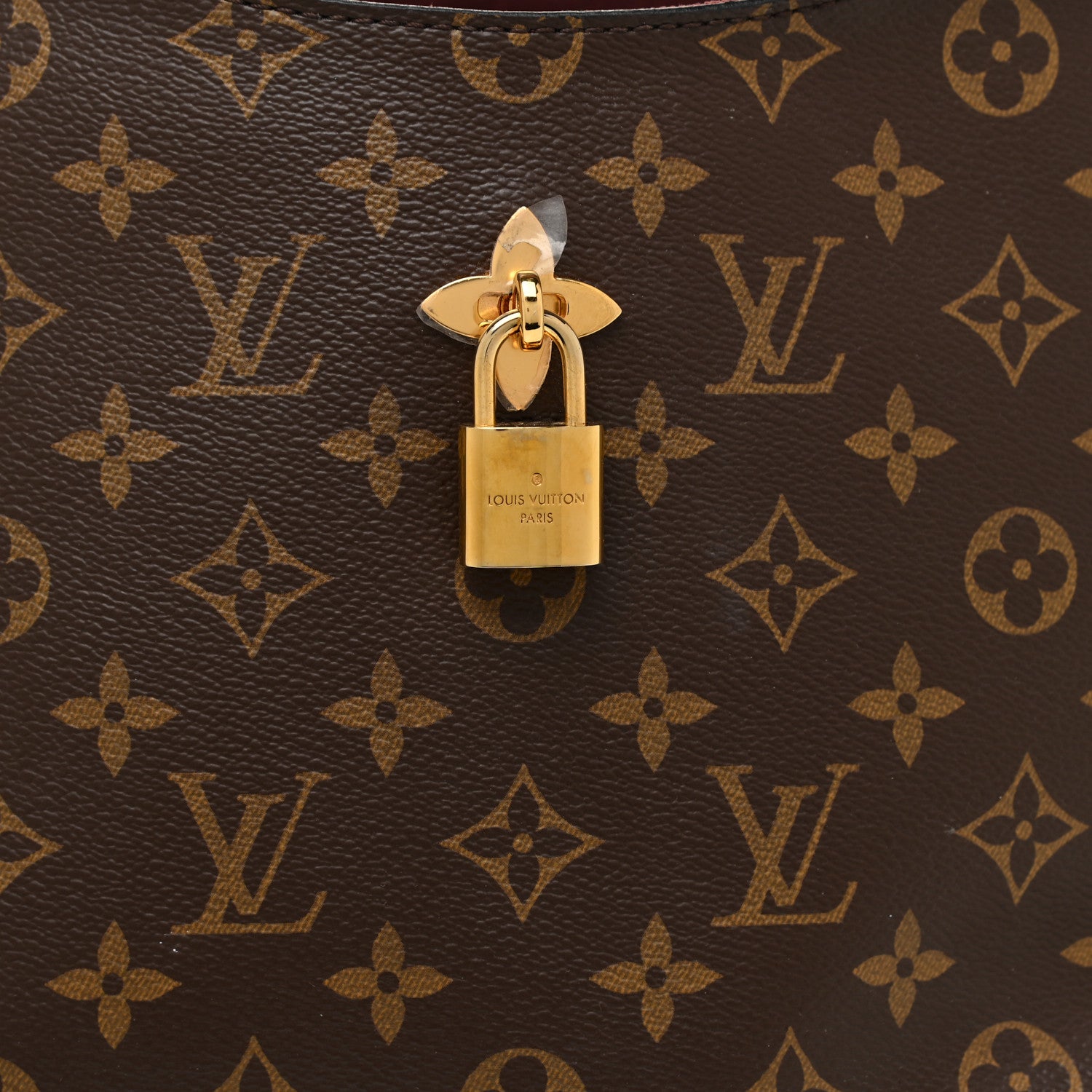 Louis Vuitton Monogram Flower Hobo Beige 7 of 13