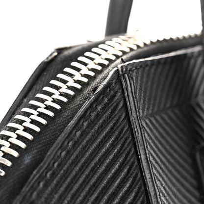 Givenchy Calfskin Geometric Embossed Small Antigona Black 10 of 12
