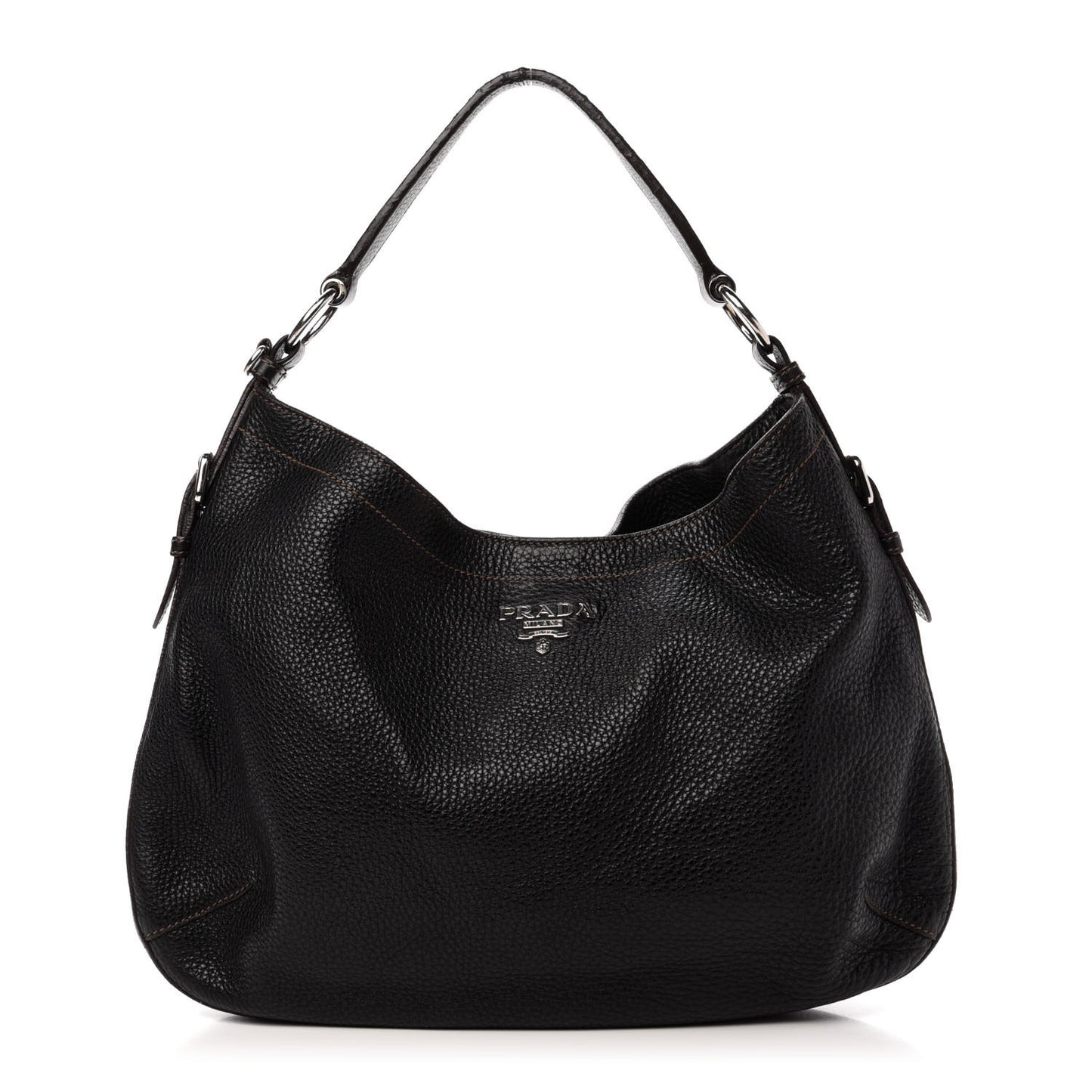 Vitello Daino Hobo Black