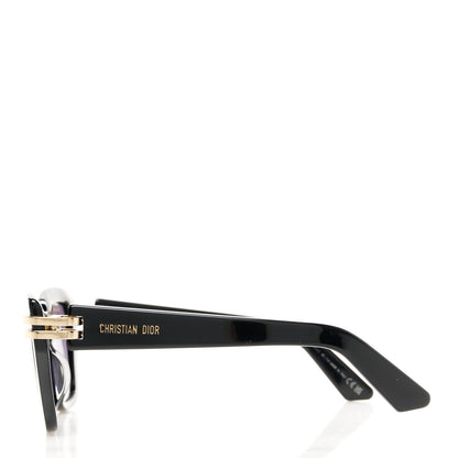 Christian Dior Acetate CDiorO S1I Square Sunglasses Black Black 3 of 8