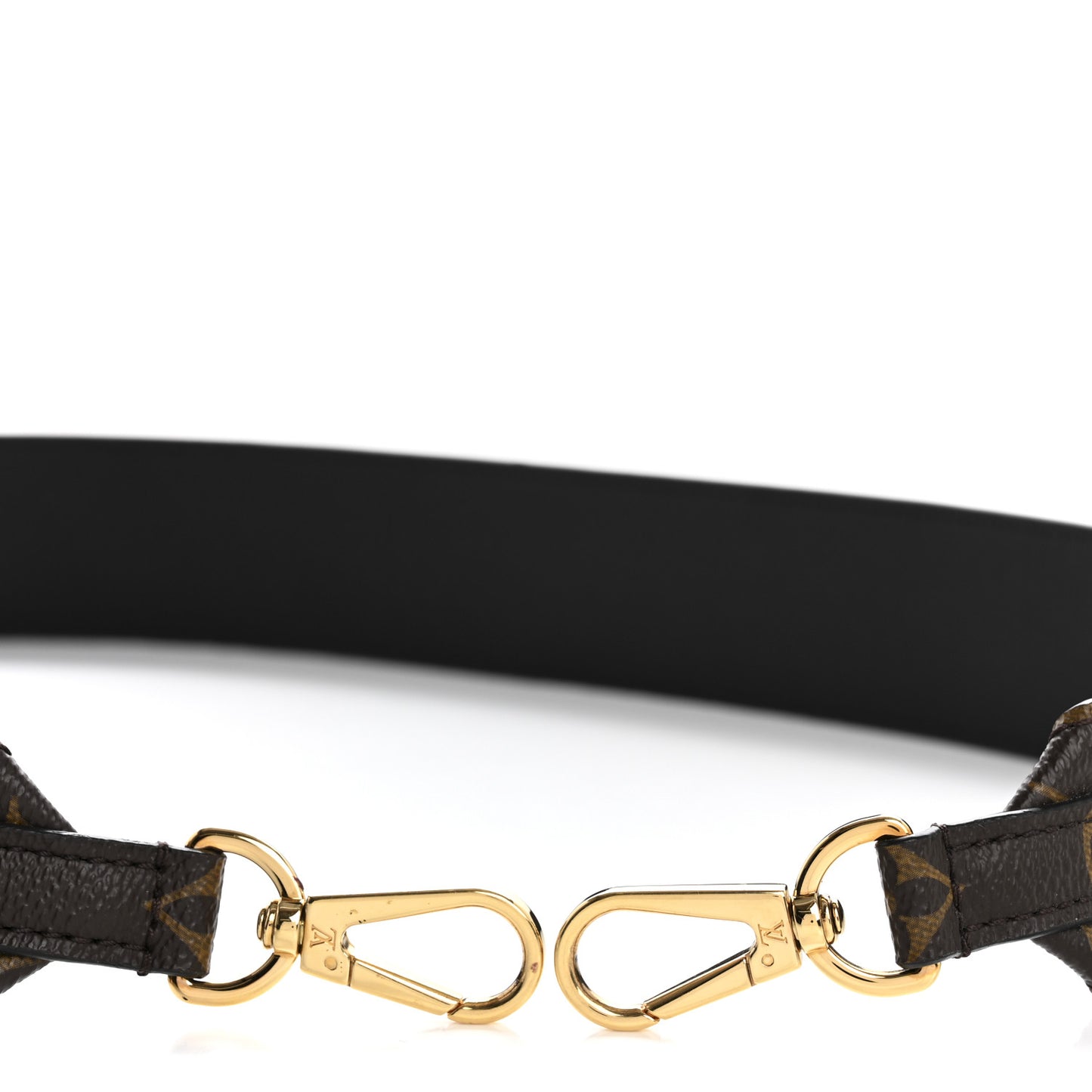 Monogram Bandouliere Shoulder Strap Black