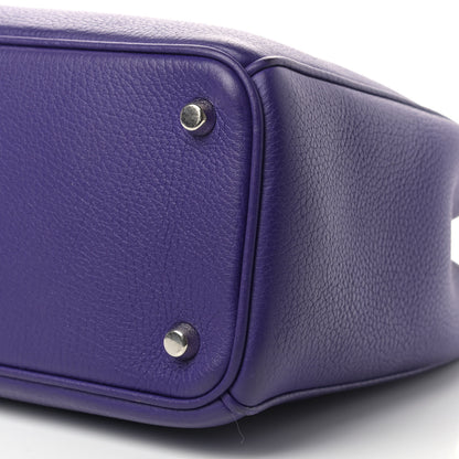 Christian Dior Bullcalf Medium Diorissimo Tote Purple 9 of 9