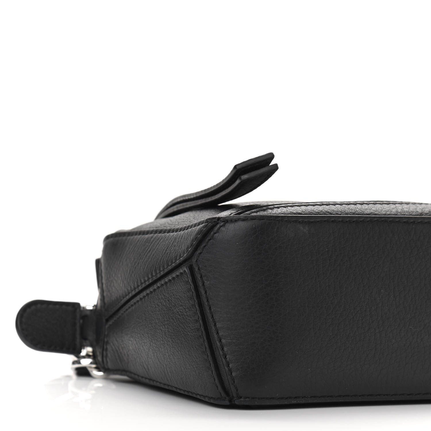 Loewe Calfskin Mini Puzzle Bag Black 7 of 11