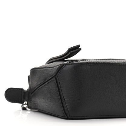 Loewe Calfskin Mini Puzzle Bag Black 7 of 11