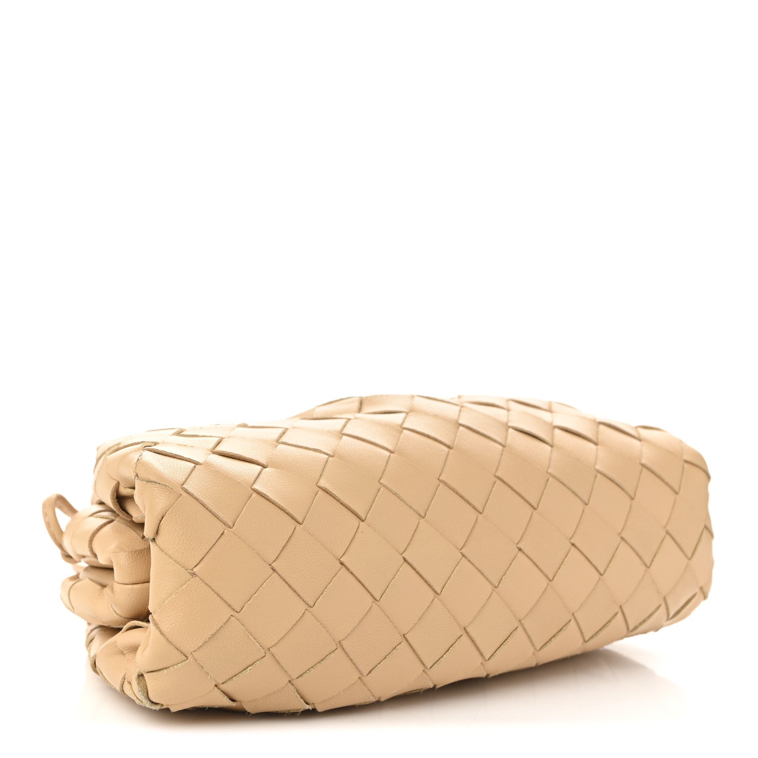 Bottega Veneta Nappa Intrecciato The Mini Pouch Almond 4 of 10