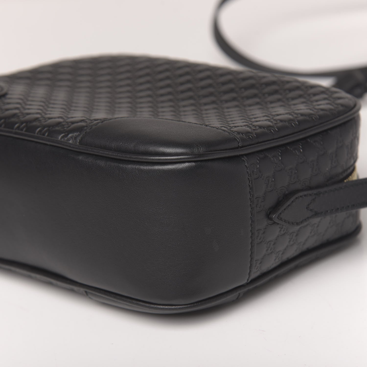 Gucci Microguccissima Mini Bree Messenger Bag Black 16 of 18