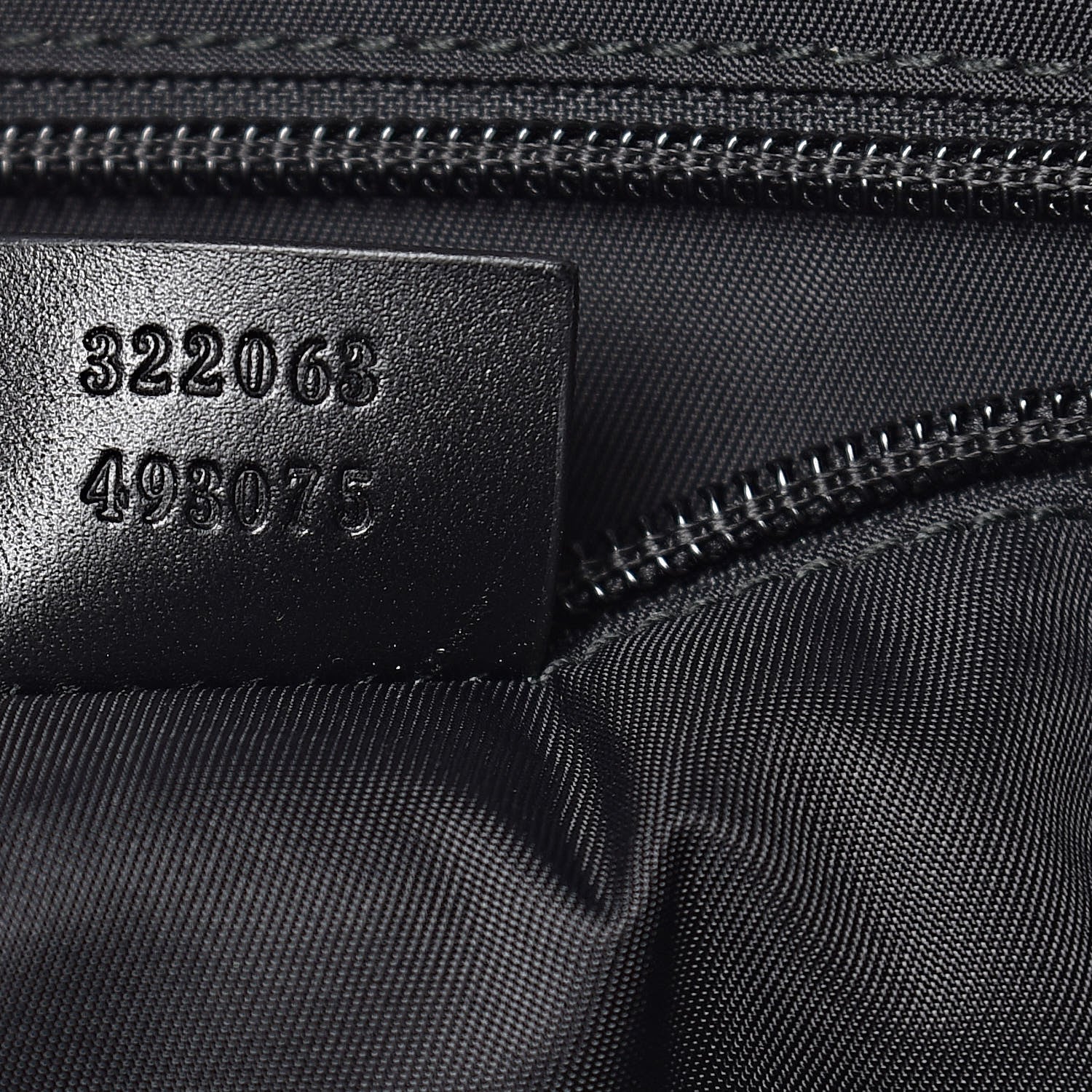 Gucci GG Supreme Monogram Tote Black Grey 6 of 11