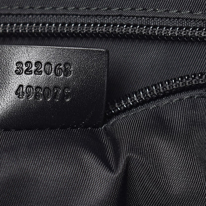 Gucci GG Supreme Monogram Tote Black Grey 6 of 11