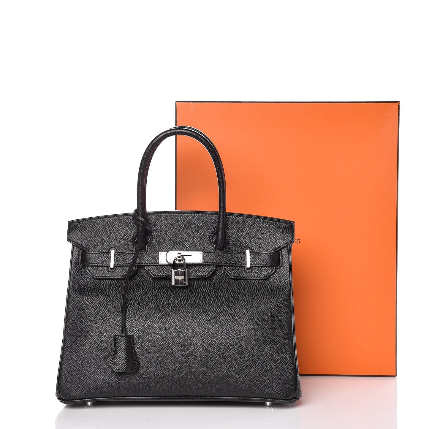 Epsom Birkin 30 Black
