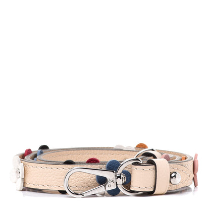 Louis Vuitton Calfskin Flowers Strap Creme 1 of 5