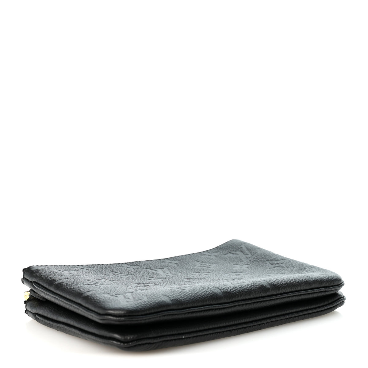 Empreinte Double Zip Pochette Black