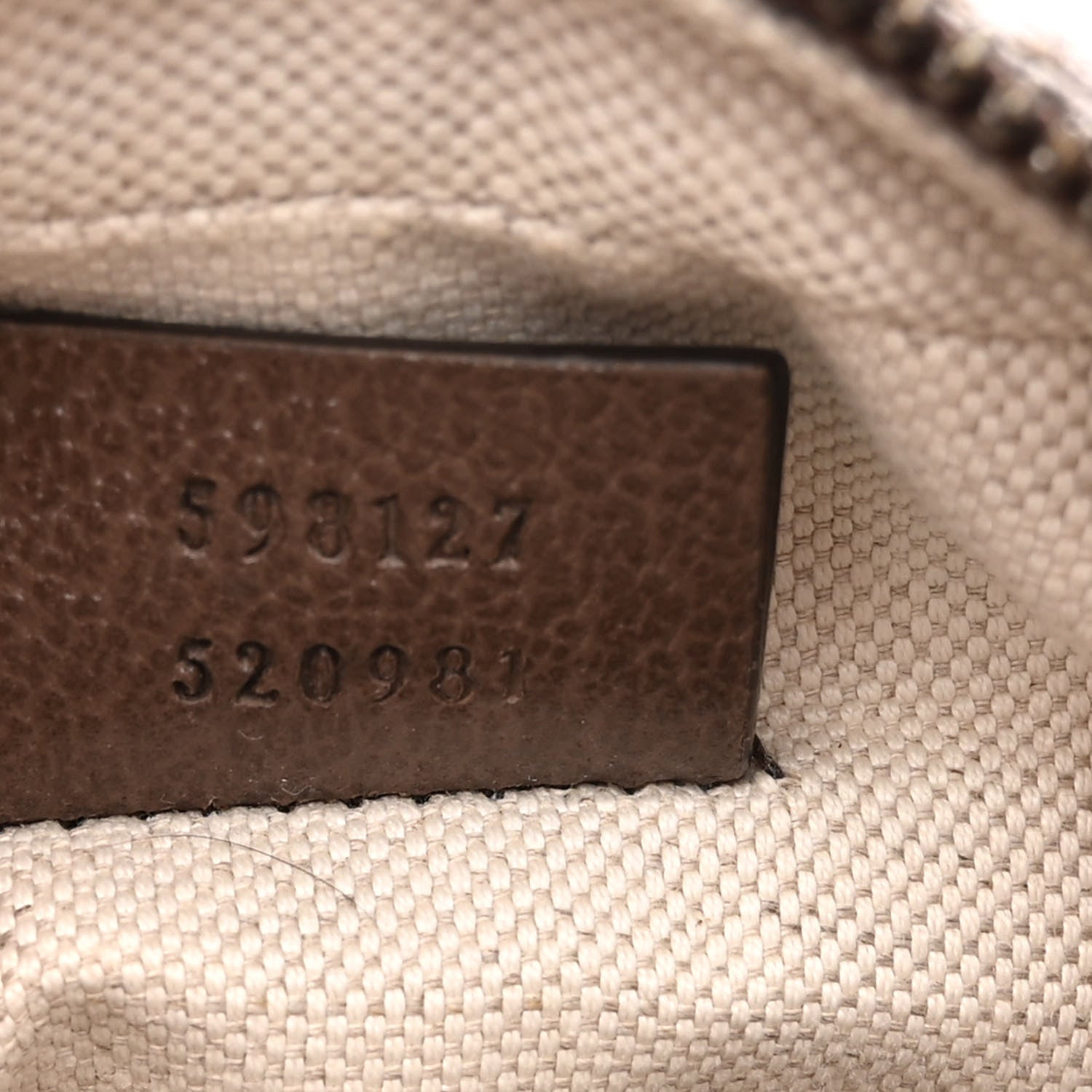 Gucci GG Supreme Monogram Web Mini Ophidia Messenger Brown 7 of 10