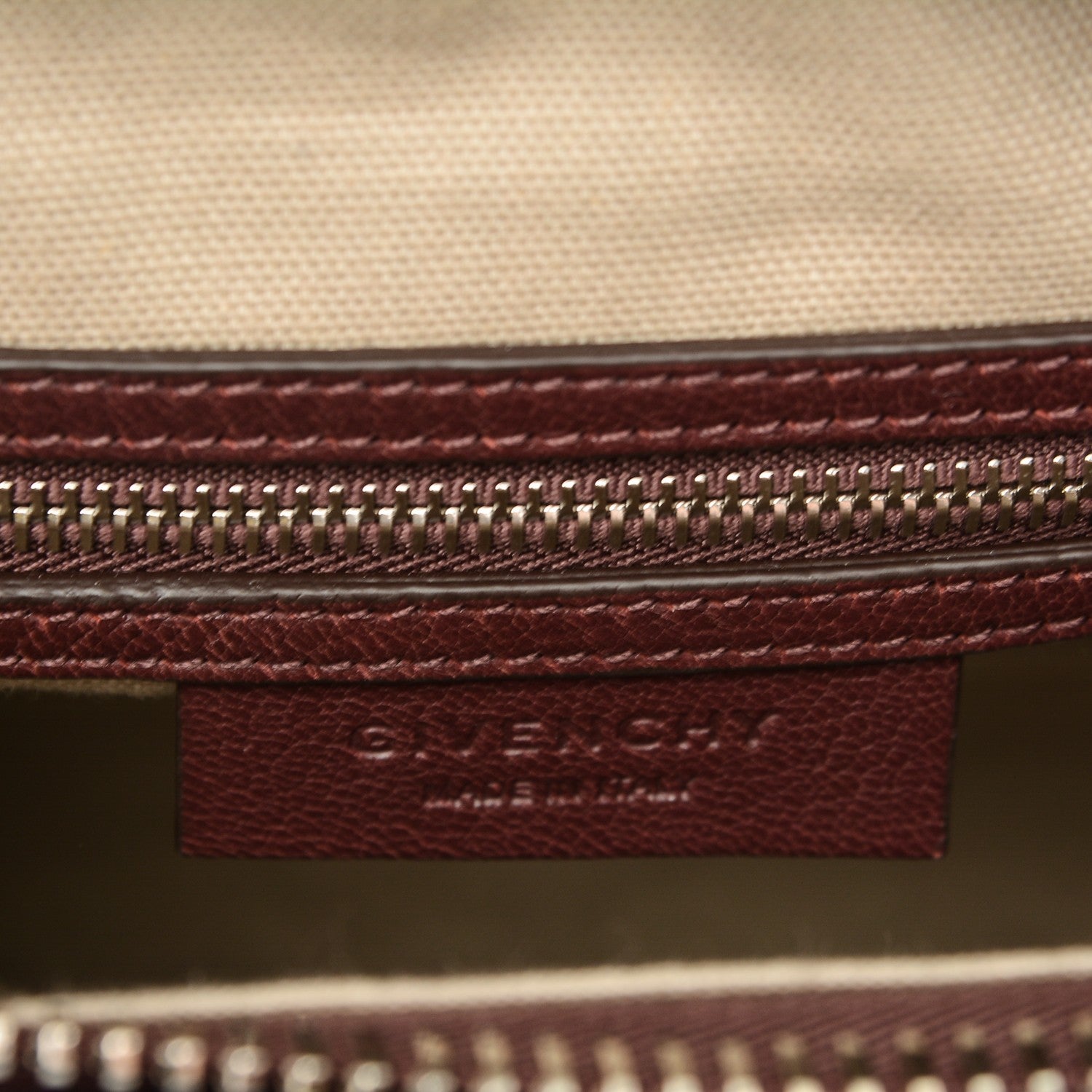 Givenchy Sugar Goatskin Small Antigona Oxblood 6 of 7