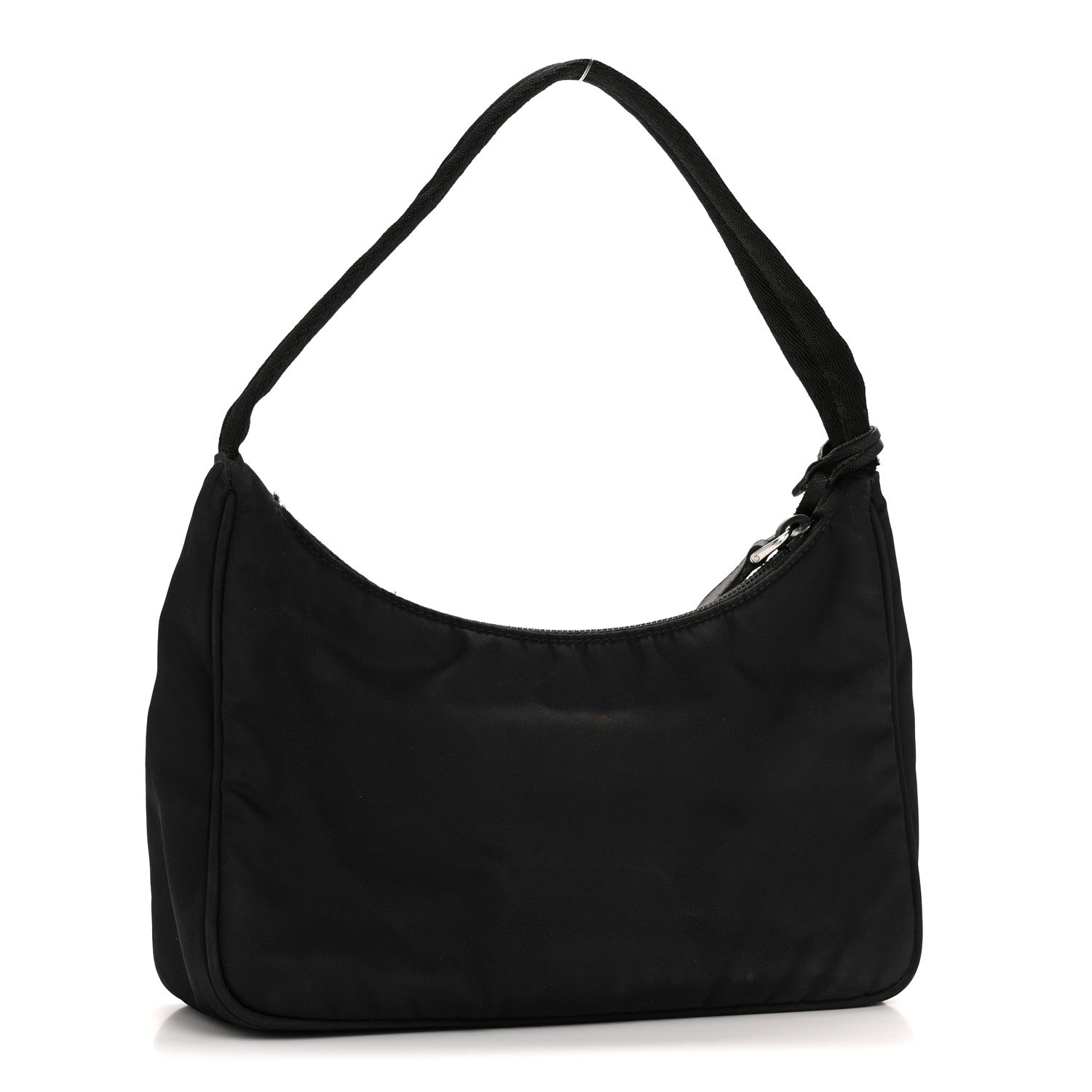 Prada Tessuto Nylon Mini Re-Edition 2000 Bag Black 3 of 14