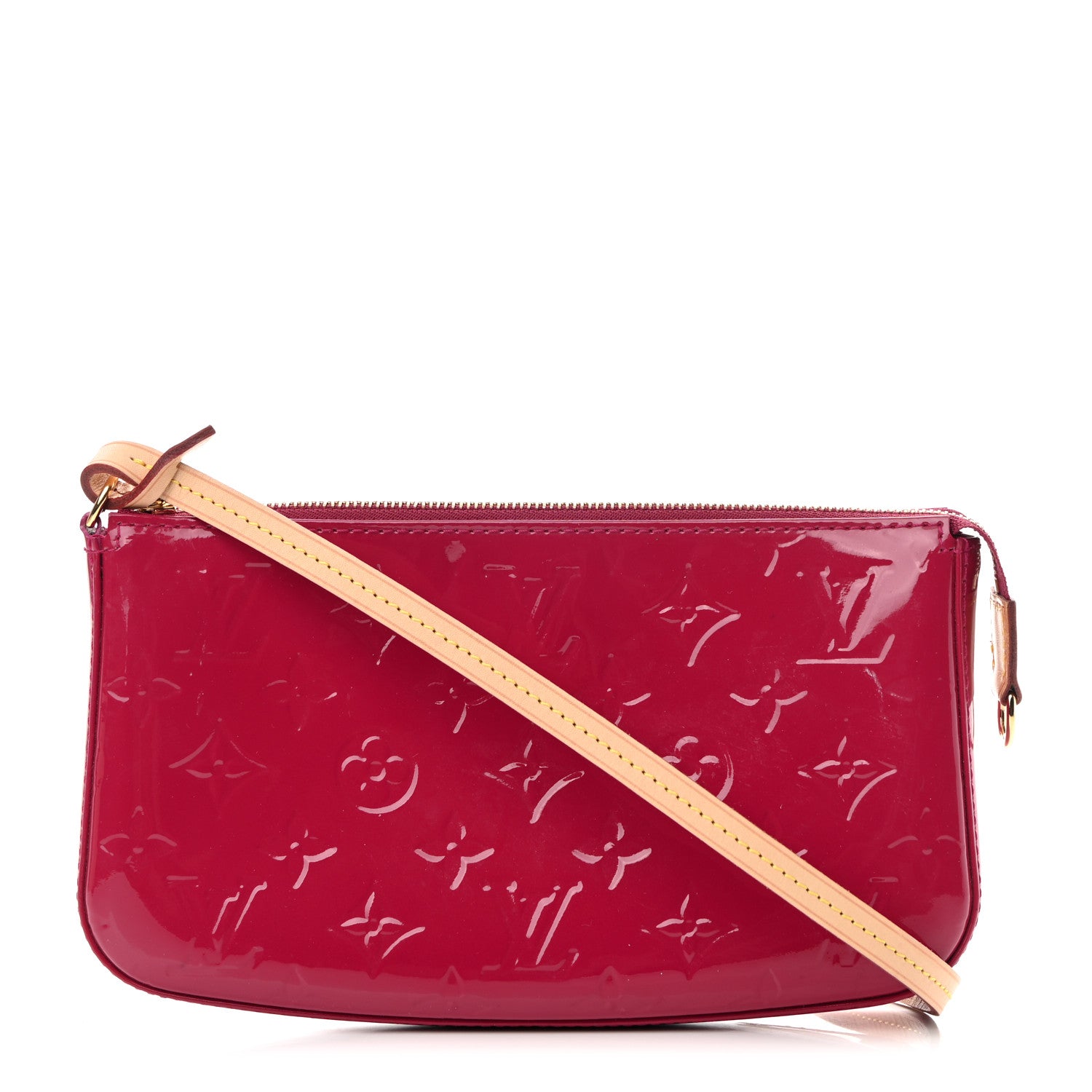 Louis Vuitton Vernis Pochette Accessories NM Rose Indien 1 of 13