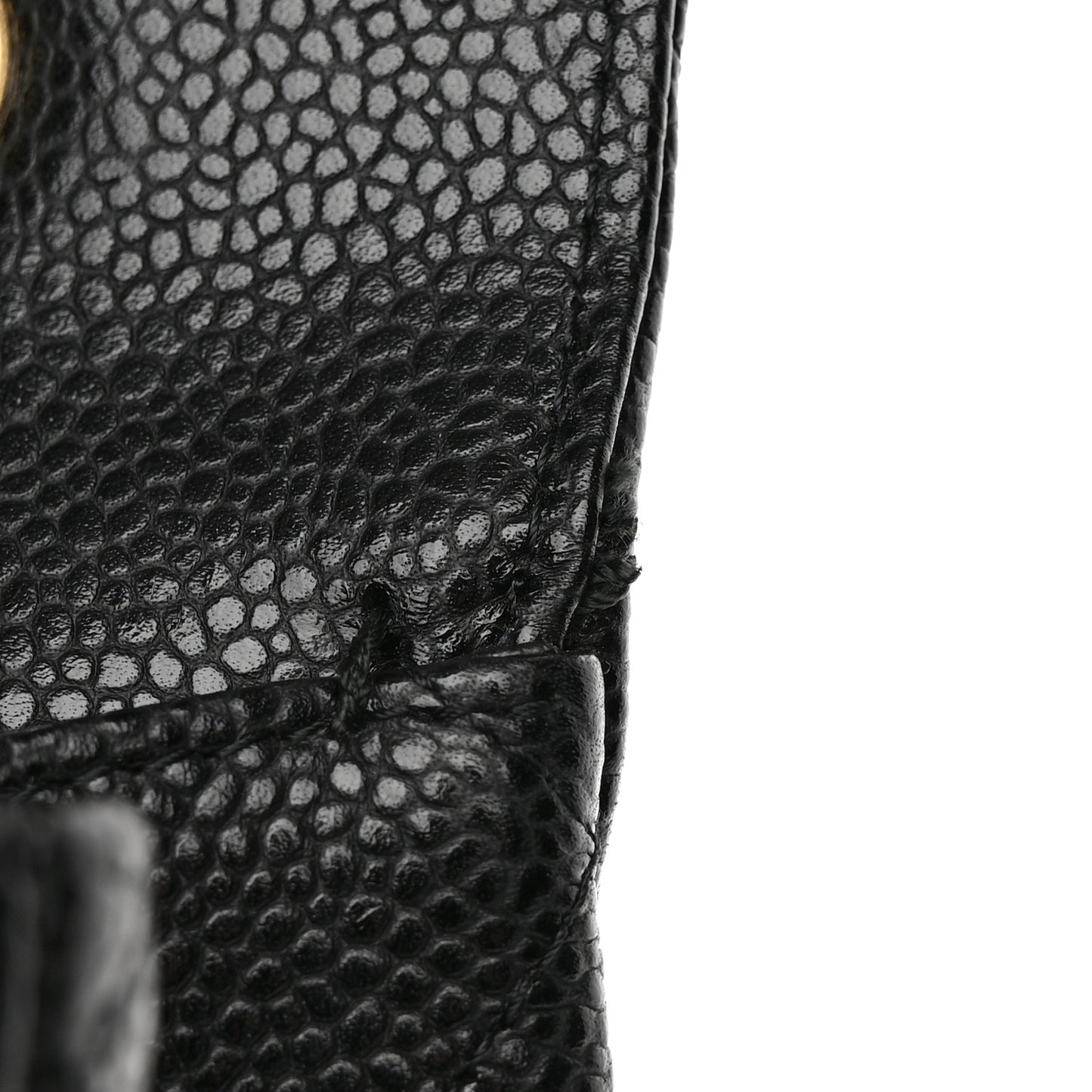 Caviar Quilted Jumbo Single Flap Black