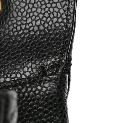 Chanel Caviar Quilted Jumbo Single Flap Black 10 of 11