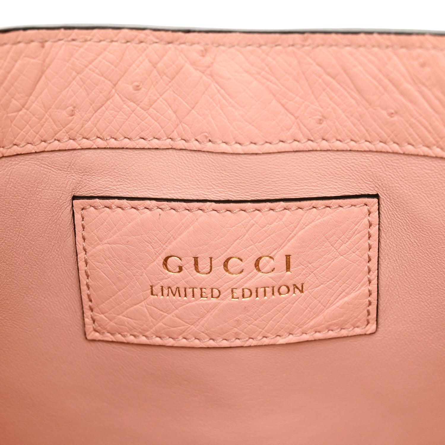 Gucci Snakeskin Ostrich Calfskin Small Jackie 1961 Hobo Pink Multicolor 8 of 11