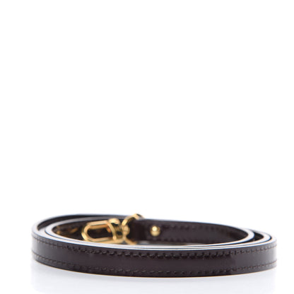 Louis Vuitton Patent 12mm Shoulder Strap Amarante 2 of 4