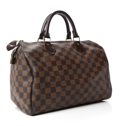 Louis Vuitton Damier Ebene Speedy 30 3 of 12