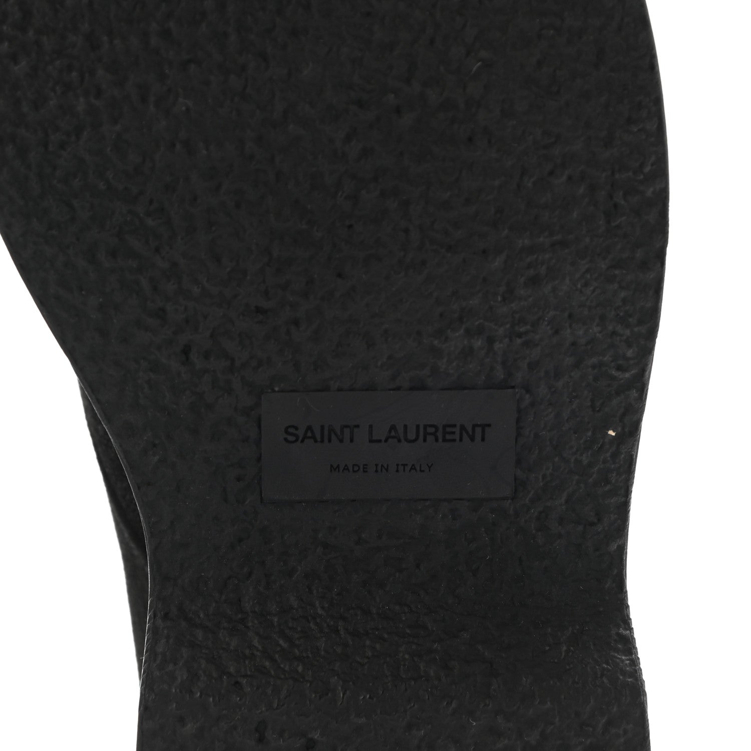 Saint Laurent Suede Cashmere Teddy 10 Lace Up Loafer 39 Black 6 of 8