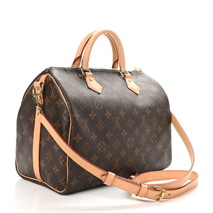 Louis Vuitton Monogram Speedy Bandouliere 30 3 of 9