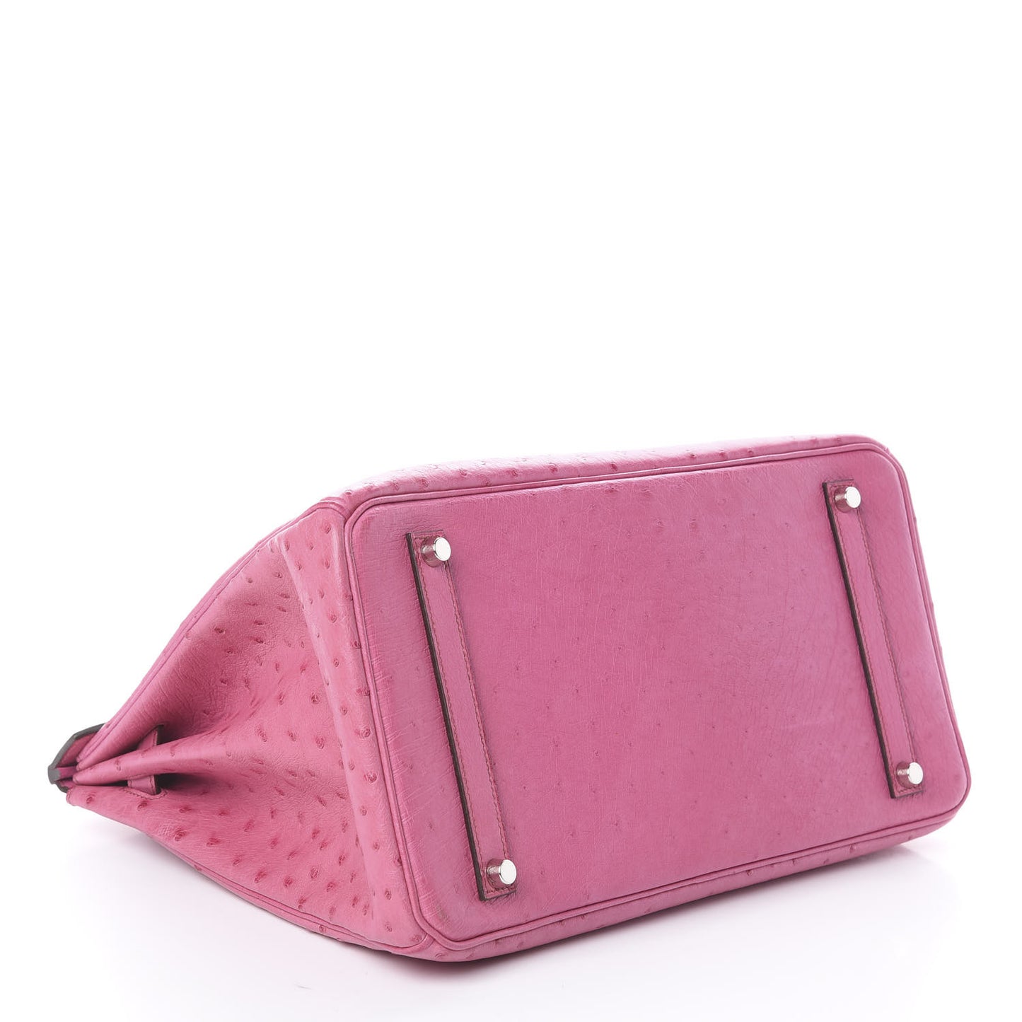 Ostrich Birkin 35 Fuchsia