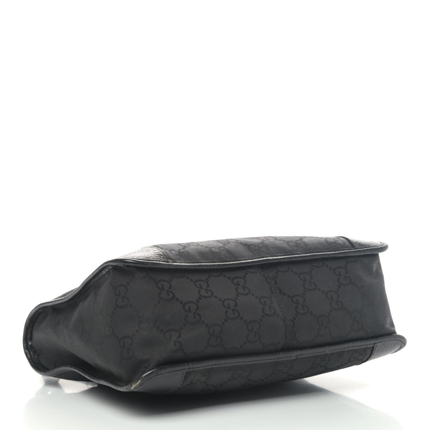 Nylon Monogram Tote Bag Black