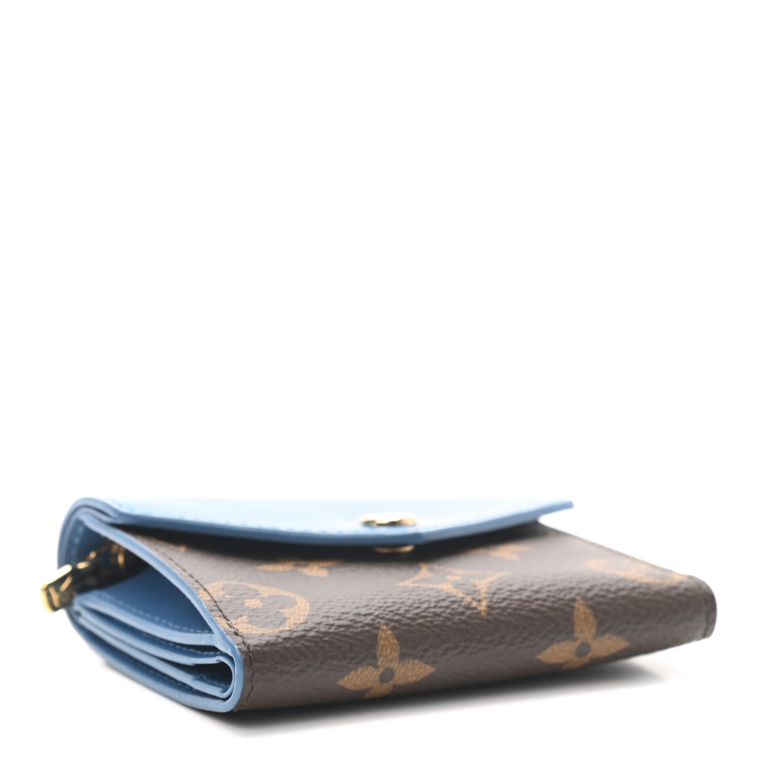 Louis Vuitton Monogram Zoe Wallet Blue Jean 4 of 6