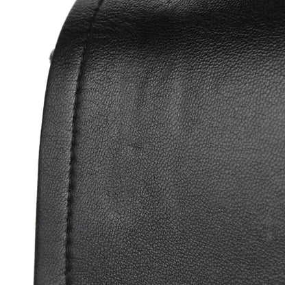 Chanel Lambskin Quilted Jumbo Double Flap Black 9 of 13