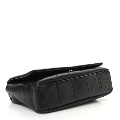 Saint Laurent Lambskin Patchwork Monogram Large Jamie Black 4 of 9
