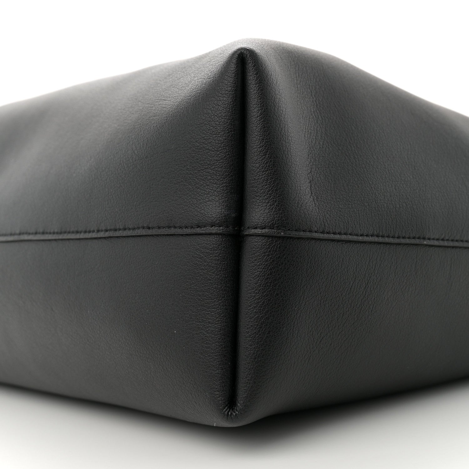 Saint Laurent Calfskin Large Shopping Tote Black 11 of 14