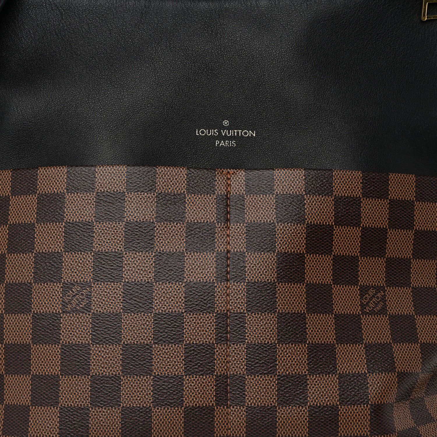 Louis Vuitton Damier Ebene Calfskin Maida Black 7 of 10