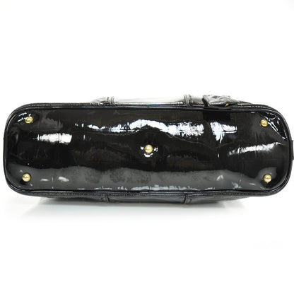 Saint Laurent Patent Croc Muse Black 5 of 8