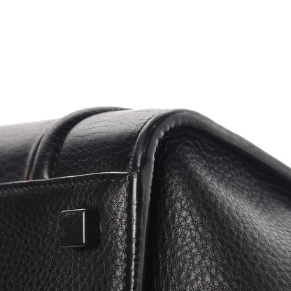 Celine Supple Calfskin Medium Phantom Luggage Black 16 of 18