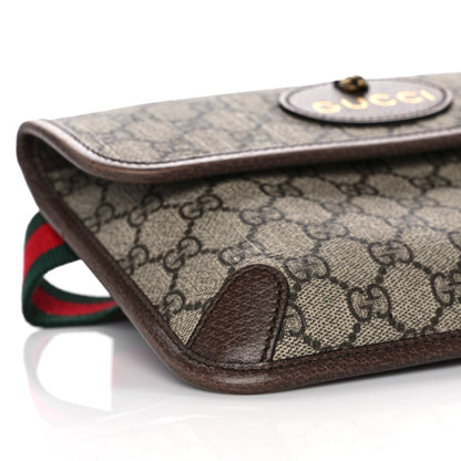 Gucci GG Supreme Monogram Neo Vintage Web Belt Bag Brown 5 of 13