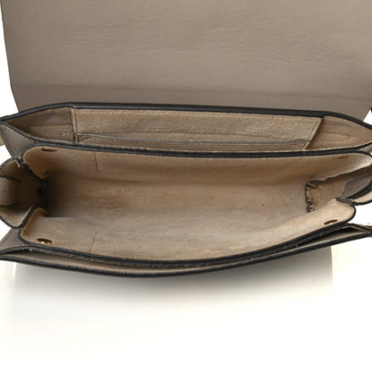 Chloe Suede Calfskin Small Faye Shoulder Bag Motty Grey 5 of 7