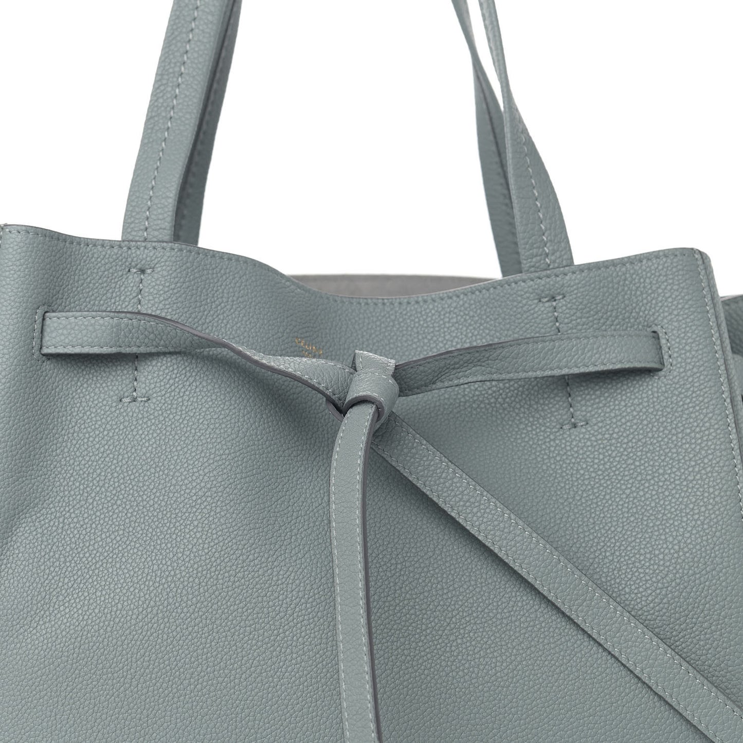 Soft Grained Calfskin Small Belt Cabas Phantom Storm