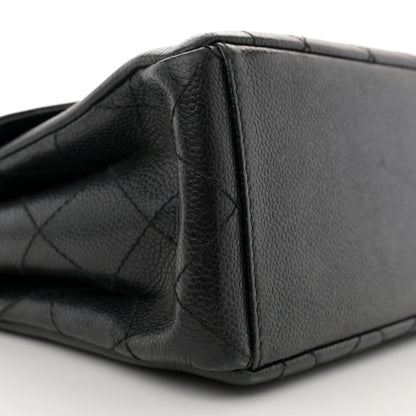 Chanel Caviar Quilted Flap Shoulder Bag Black 9 of 10