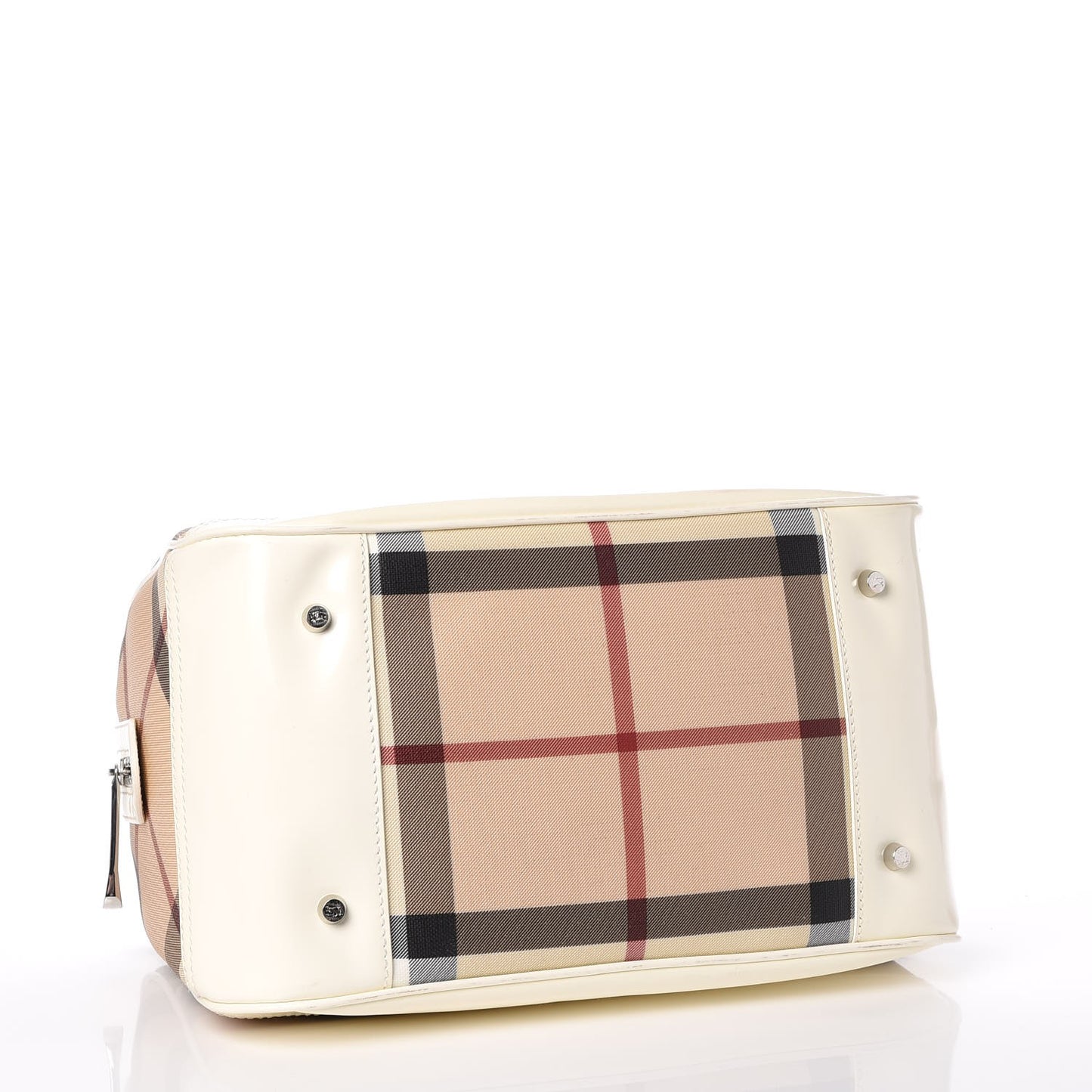 Nova Check Bowling Bag White