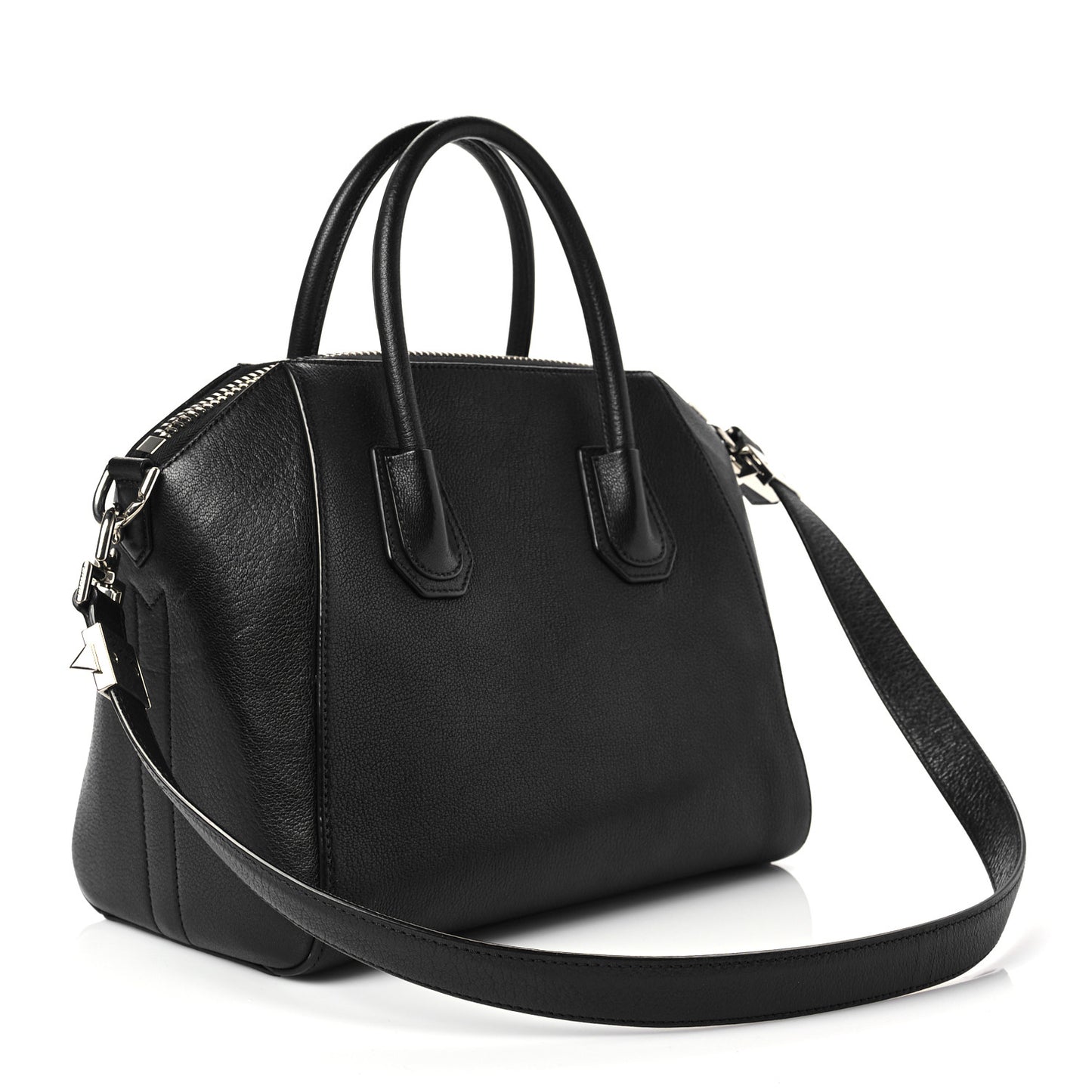 Sugar Goatskin Small Antigona Black