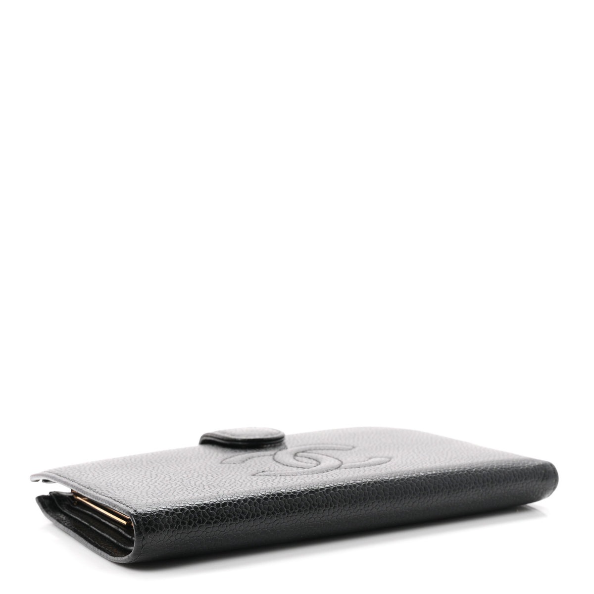 Chanel Caviar Timeless CC French Wallet Black 4 of 8