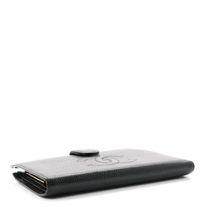 Chanel Caviar Timeless CC French Wallet Black 4 of 8