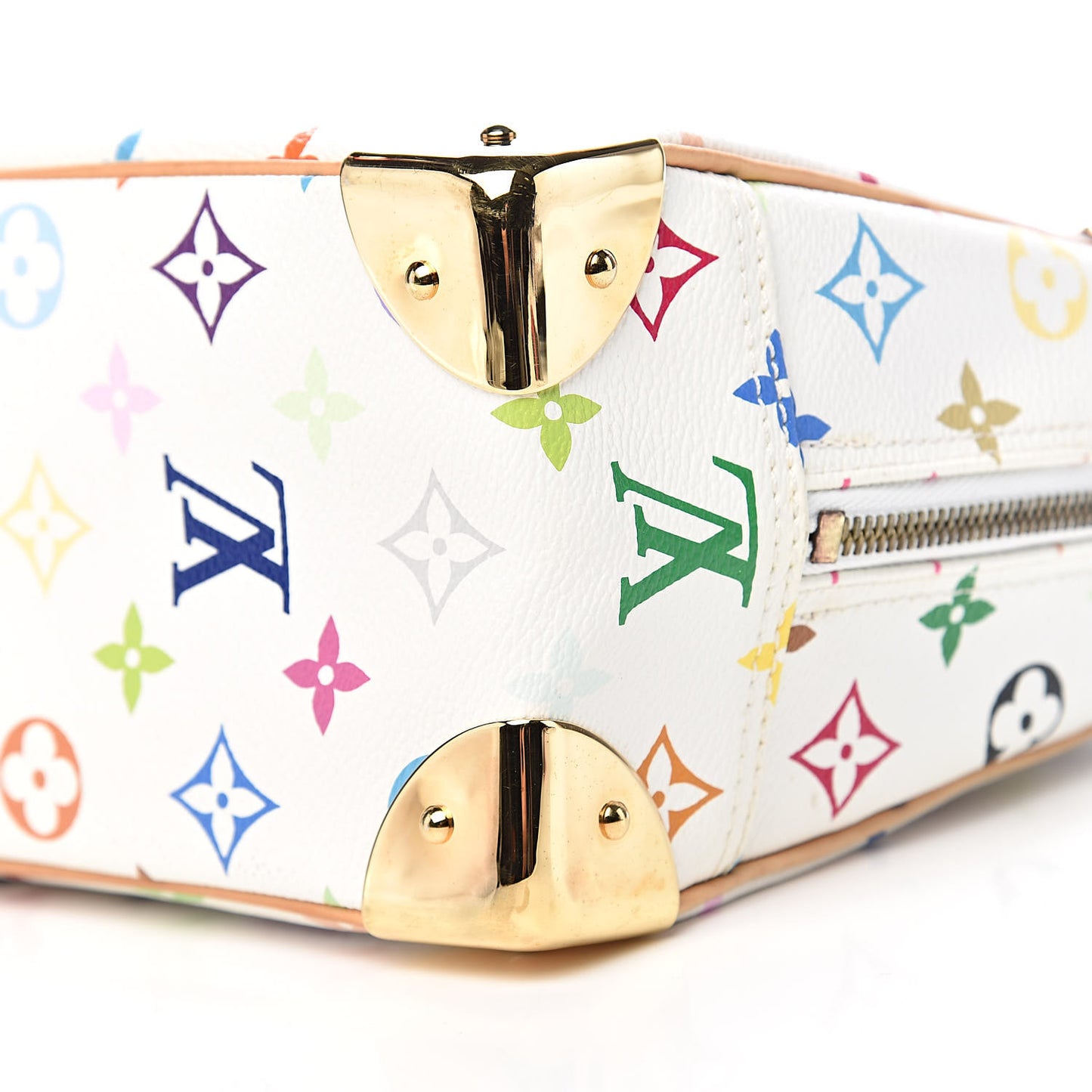 Monogram Multicolor Trouville White