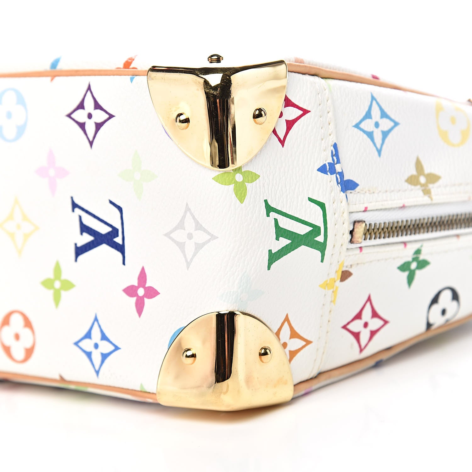 Louis Vuitton Monogram Multicolor Trouville White 7 of 9