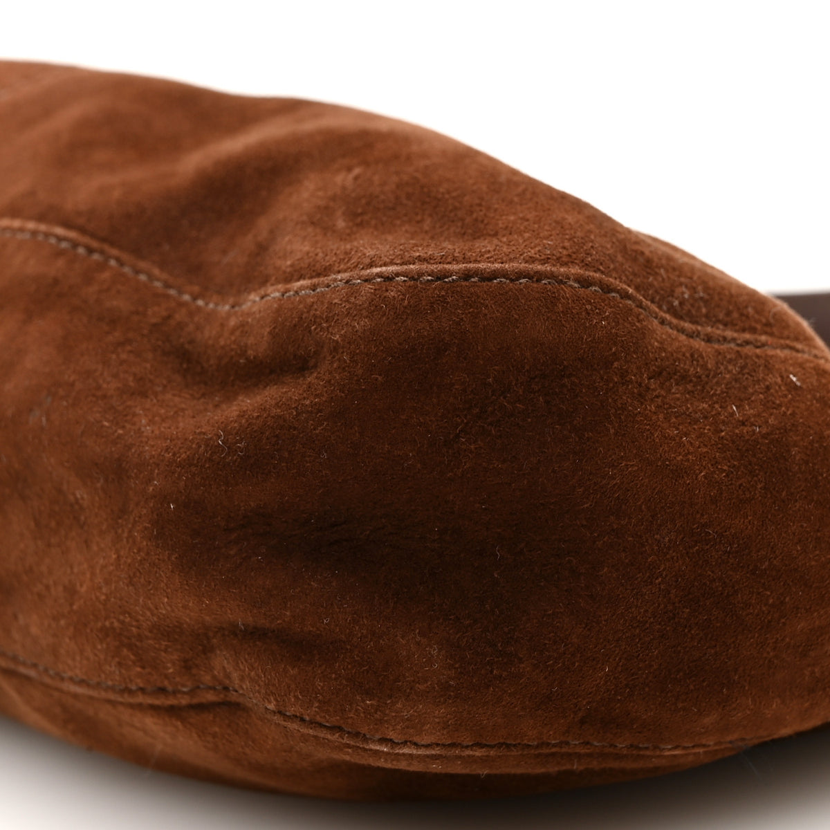 Fendi Suede Shoulder Bag  Brown 9 of 9