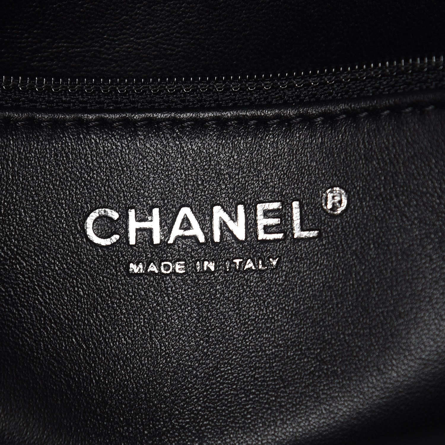 Chanel Shearling Lambskin 100% Clutch Black 6 of 9