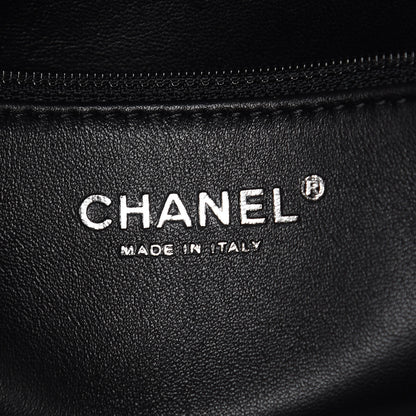 Chanel Shearling Lambskin 100% Clutch Black 6 of 9